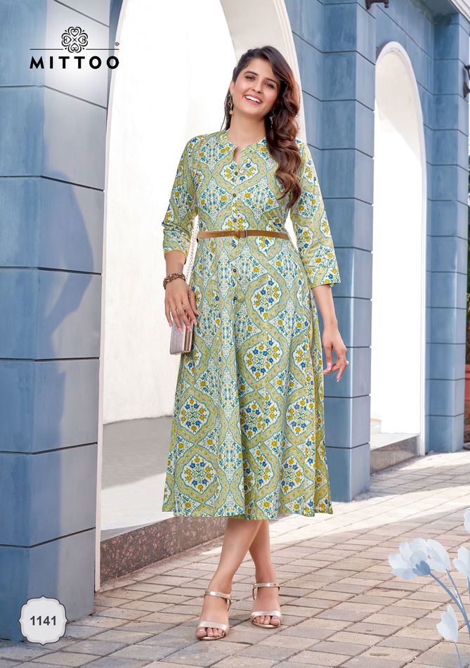 Belt Vol 13 By Mitto Printed Kurti Catalog